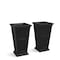 Mayne Fairfield 28in Tall Planter - Black 2-Pack 7847-B - alternate 5